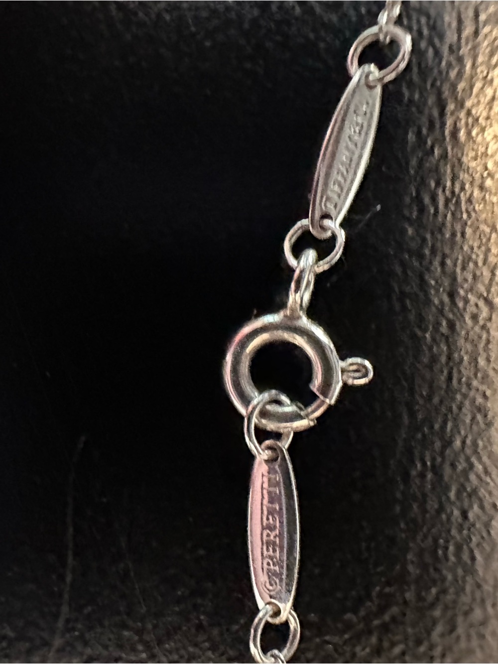 AUTHENTIC Tiffany & Co. Peretti .17 Diamonds by the Yard 16” Silver Pendant - Picture 9 of 15